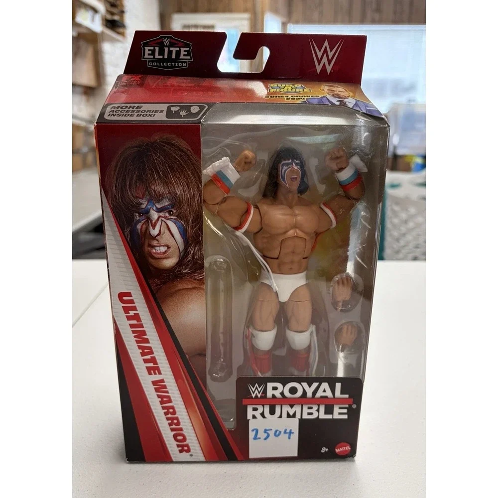 ULTIMATE WARRIOR WWE Mattel Elite Collection Royal Rumble 2026 New Bx Dmg